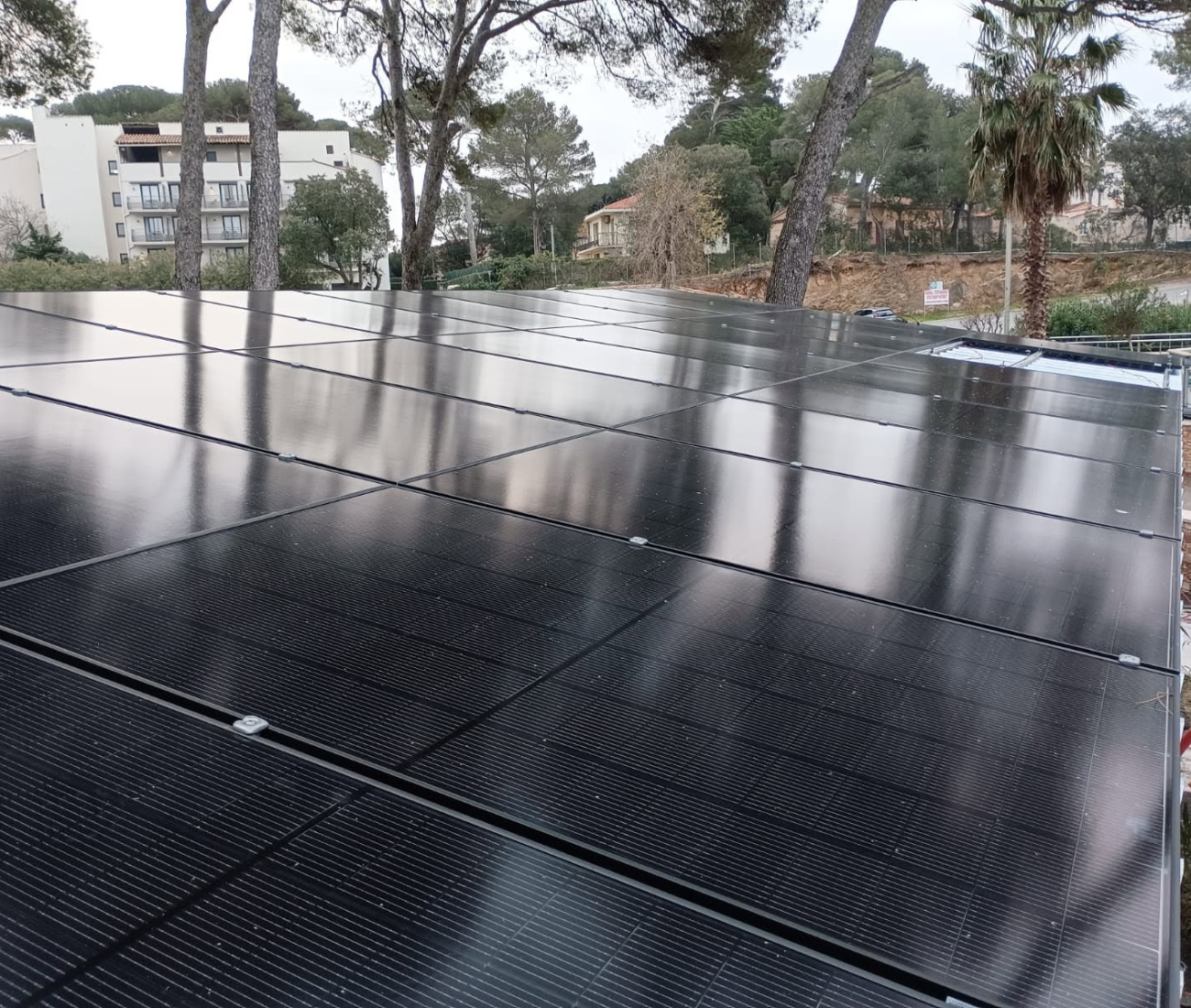 carport industriel 